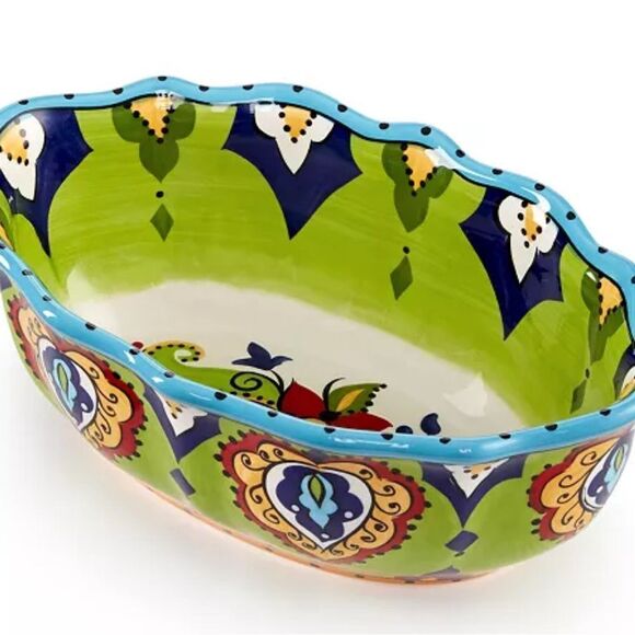 Espana Bocca lifestyles  bowl 9" Oval Vegetable Bowl 
Excellent condition - Picture 7 of 11